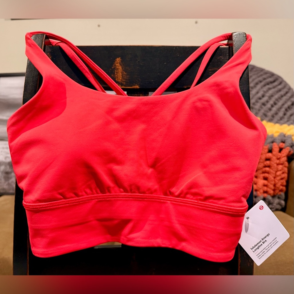 Lululemon Athletica Red Sports Bra
